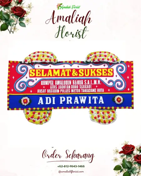 Papan Bunga Ucapan Selamat Lembeyan